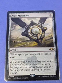 MTG Magic: Modern Horizons 3: Pearl Medallion #0294 Rare - NM - Image 1
