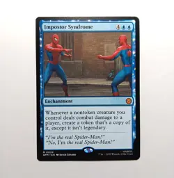 Magic the Gathering TCG Impostor Syndrome M 0034 Mythic Rare Marvel's Spider-Man - Image 1