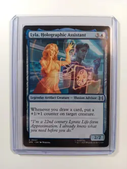 Magic the Gathering TCG Lyla Holographic Assistant U 0007 Marvels Spider-Man SPE - Image 5
