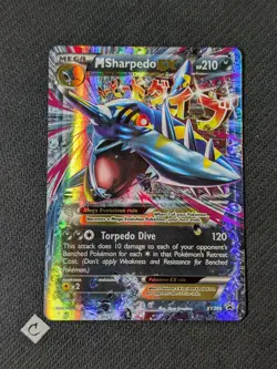 M Sharpedo EX XY200 - XY Black Star Promo Pokemon TCG NM - Image 1