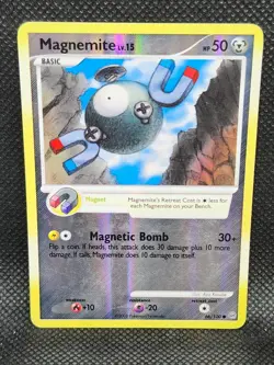 Pokemon Magnemite Stormfront Reverse Holo 66/100 Played Condition - Image 1