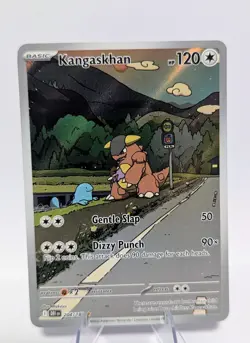 Kangaskhan - 204/182 Destined Rivals Illustration Rare Pokemon - NM/MINT - Image 1