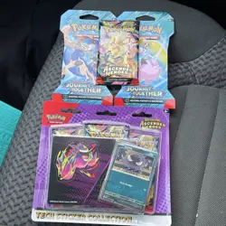 POKEMON SEALED PACKS 2 HANGERS, 1 ASENDED HEROS!! 1 TECH STICKER COLLECTION🔥 - Image 4