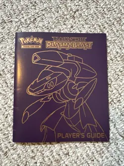Pokemon Black & White (2013) Player's Guide Plasma Blast only - Image 1