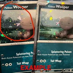 Pokemon OBSIDIAN FLAMES Checklane Blister (Wooper) RARE Pixel Cosmos SEALED - Image 2