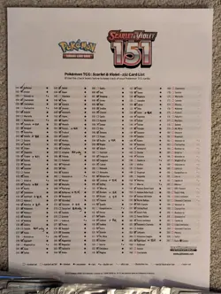 Pokemon 151 Bundle - 144 Cards No Duplicates! NM/M Pack Fresh - Image 2
