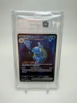 2023 Pokemon Blastoise Ex # 200/165 Holo SIR Full Art Scarlet & Violet 151 TAG 9 - Image 1
