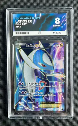 Pokemon Card Latios Ex B&W Plasma Freeze Full Art 113/116 Ace 8 - Image 1