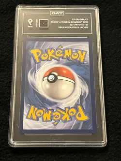 Pokemon Charizard ex 199/165 Sv: Scarlet & Violet 151 Holo - TAG 9 Mint - Image 4