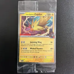 Pokemon TCG Zapdos 070/182 Destined Rivals Gamestop Stamped Promo SEALED - Image 1