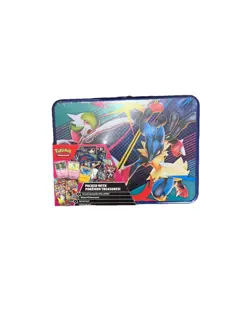 2025 POKEMON TCG COLLECTOR TREASURE CHEST LUNCH BOX TIN NEW/SEALED x2 - Image 2