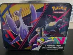 2025 POKEMON TCG COLLECTOR TREASURE CHEST LUNCH BOX TIN NEW/SEALED - Image 3