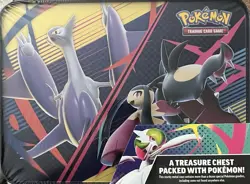 2025 Pokemon TCG Collector Treasure Chest Lunch Box Tin Q4 New & Sealed - Image 3