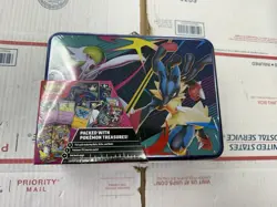 2025 POKEMON TCG COLLECTOR TREASURE CHEST LUNCH BOX TIN NEW/SEALED - Image 1