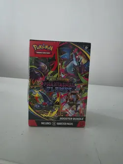 Pokemon TCG Mega Evolution Phantasmal Flames Booster Bundle 6 Packs New & Sealed - Image 1