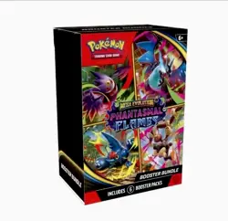 POKEMON TCG Mega Evolution Phantasmal Flames Booster Bundle - New Sealed-EXPRESS - Image 1