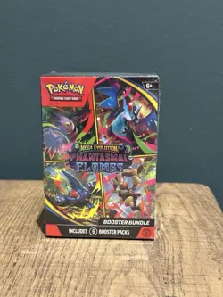 Pokemon TCG - Mega Evolution Phantasmal Flames - Booster Bundle- New & Sealed - Image 1