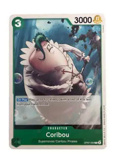 New: One Piece CCG Coribou OP07-025 500 Years in the Future Regular Common - Image 1