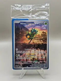 Pokemon SEALED Teal Mask Ogerpon SVP 123 Twilight Masquerade ETB Promo Holo - Image 1