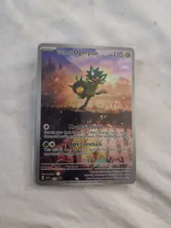 SEALED Teal Mask Ogerpon SVP 123 Twilight Masquerade ETB Promo Pokemon TCG - Image 1