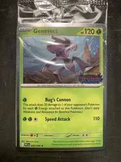 Pokemon Genesect Phantasmal Flames Best Buy Promo STAMPED and sealed - Image 1