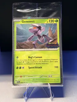 Genesect 008/094 Promo Stamped Holo - Pokemon Phantasmal Flames - Sealed - Image 1