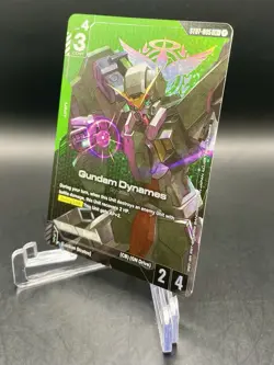 Gundam Dynames ST07-005 LR+ Celestial Drive Textured Foil Gundam Card Game NM/M - Image 2