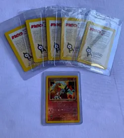 5x Entei Pokemon Black Star Promo 34 Sealed Movie Promo Lot Vintage WOTC Pokemon - Image 2