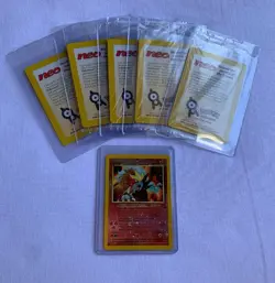 5x Entei Pokemon Black Star Promo 34 Sealed Movie Promo Lot Vintage WOTC Pokemon - Image 3