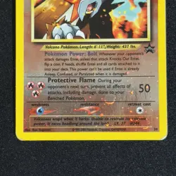 Entei 34 Pokemon TCG Black Star Promo Reverse Holo Movie Promo English WOTC 2001 - Image 4