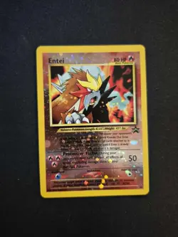 Entei WOTC Promo #34 Movie Promo - Black Star Promo - Pokemon TCG - Image 1