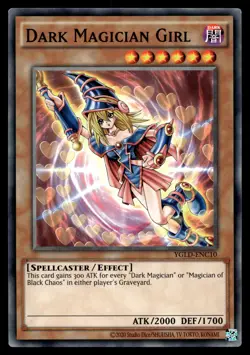 Dark Magician Girl (C) YGLD-ENC10 King of Games: Yugi's Legendary Decks - Image 1