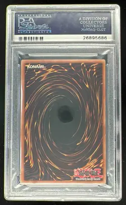 2003 Yu-Gi-Oh! Magician's Force #MFC-000 Dark Magician Girl PSA 8 - Image 2