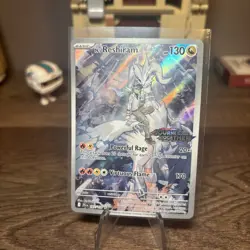 Pokemon TCG N’s Reshiram 167/159 Journey Together Stamped Promo Pokemon Card - Image 1