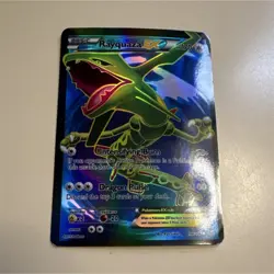 Rayquaza EX Full Art Holo Ultra Rare 104/108 Roaring Skies Pokemon TCG Card - Image 1