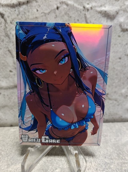 Nessa Trading Card Waifu Goddess Story Anime Girl holo Karte Manga Full Art - Image 1