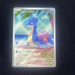 2025 Misty's Lapras 194/182 Destined Rivals Illustration Rare Pokemon Card LP - Image 1