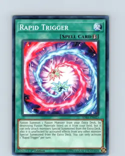 Yu-Gi-Oh TCG Rapid Trigger SDRR-EN023 1st Edition Regular Common Card NM - Image 1