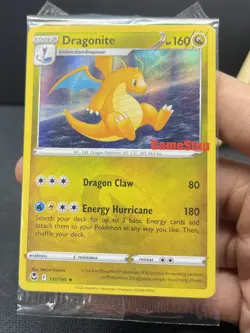Pokemon Dragonite Promo Card GameStop Exclusive, Sealed, Holo, 131/195 Stamped - Image 5