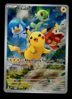 Pikachu - Promo SV: Scarlet & Violet Promo Cards 027 - NM - Image 1