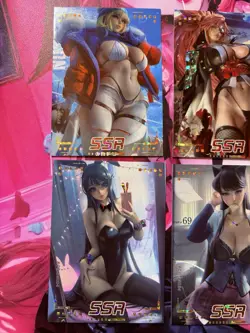 SSR 5 Card Lot ACG Goddess Story Waifu Spicy Wattson Baiken Mai Reisalin Komi - Image 2