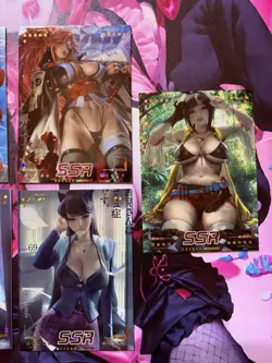 SSR 5 Card Lot ACG Goddess Story Waifu Spicy Wattson Baiken Mai Reisalin Komi - Image 3