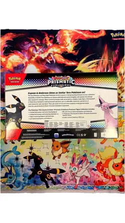POKEMON TCG Prismatic Evolutions Premium Figure Collection English Sealed - Image 2