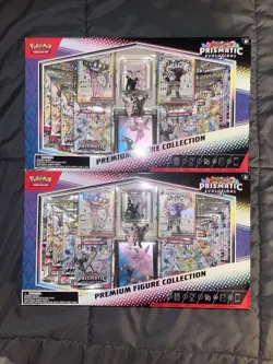 POKEMON TCG Prismatic Evolutions Premium Figure Collection English Sealed - Image 1