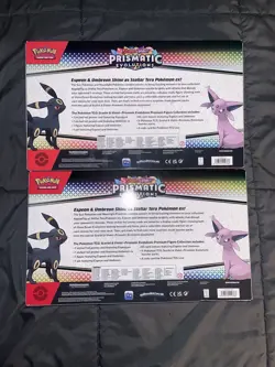 POKEMON TCG Prismatic Evolutions Premium Figure Collection English Sealed - Image 2