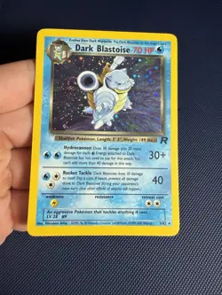 Pokemon TCG Dark Blastoise 3/82 Holo Rare Team Rocket 70HP Unlimited English - Image 1