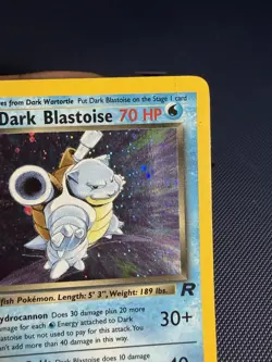 Pokemon TCG Dark Blastoise 3/82 Holo Rare Team Rocket 70HP Unlimited English - Image 4