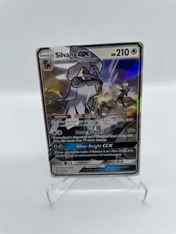 Silvally GX ULTRA RARE 184/236 Pokemon Sun and Moon Cosmic Eclipse Set HOLO NM - Image 1