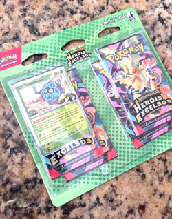 Pokemon TCG Ascended Heroes 4 pack blister Erika's Tangela Promo - Portuguese BR - Image 3