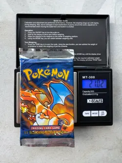 1st Edition Pokemon Base Set Shadowless Charizard Booster Pack HEAVY - Image 1